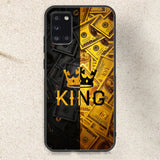 King Design 9 - HQ Ultra Shine Premium Glass Phone Case All Models