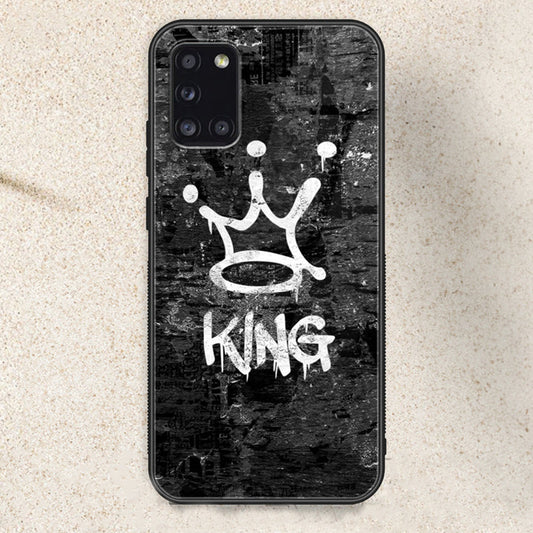 King Design 8 - HQ Ultra Shine Premium Glass Phone Case All Models