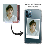 Clear Case with Polaroids