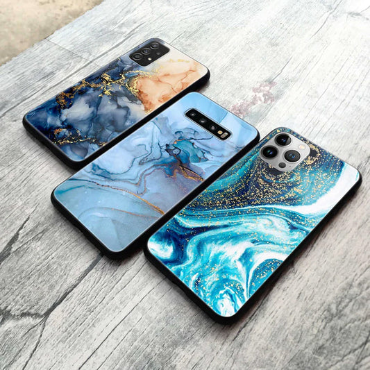 Blue Marble Trending Designs Premium Glass Case All Models