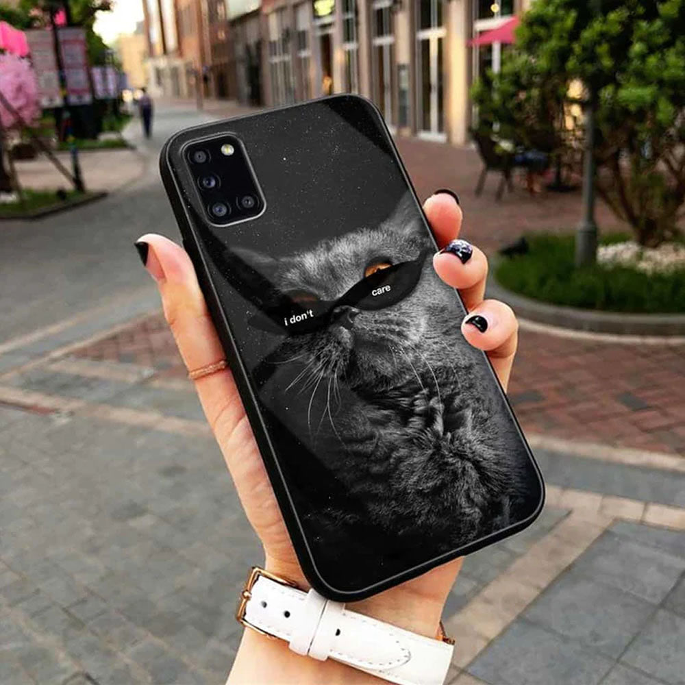 Cat Series Premium Glass Phone Case All Models