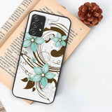 Floral Design Series - HQ Ultra Shine Premium Glass Phone Case All Models