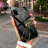 Black Marble Trending Designs Premium Glass Case All Models