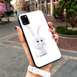 Cute Rabbit Design - HQ Ultra Shine Premium Glass Phone Case All Models