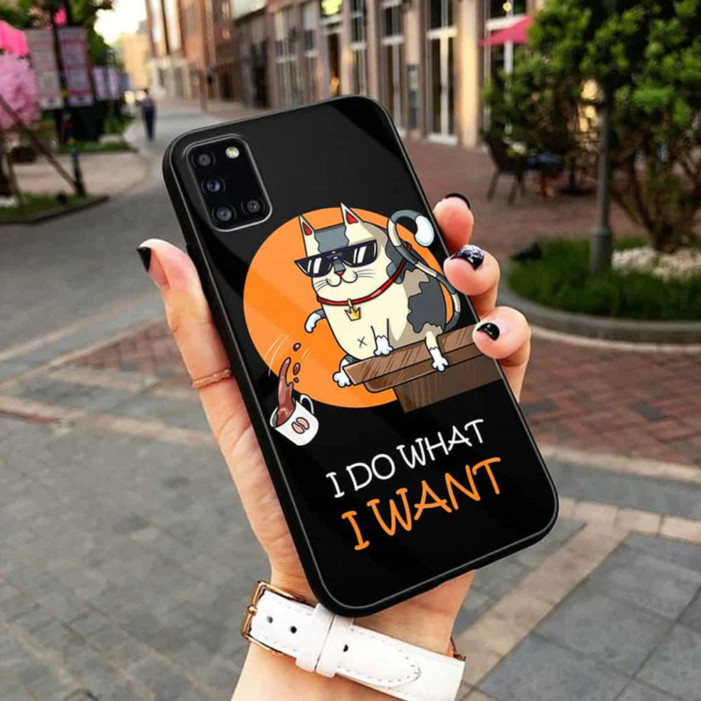 Cat Series Premium Glass Phone Case All Models