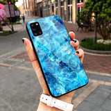 Blue Marble Trending Designs Premium Glass Case All Models