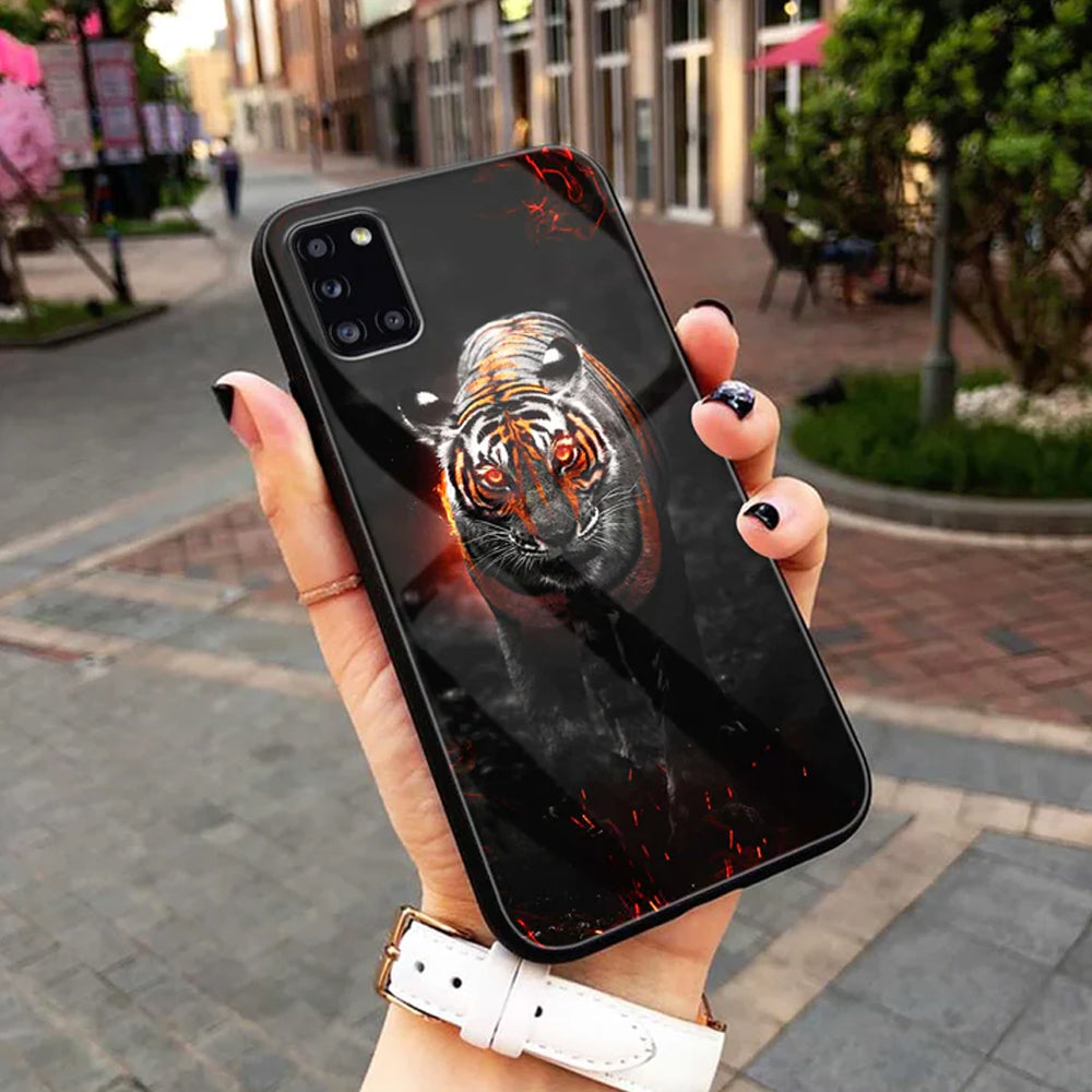 Tiger Series - HQ Ultra Shine Premium Glass Phone Case All Models