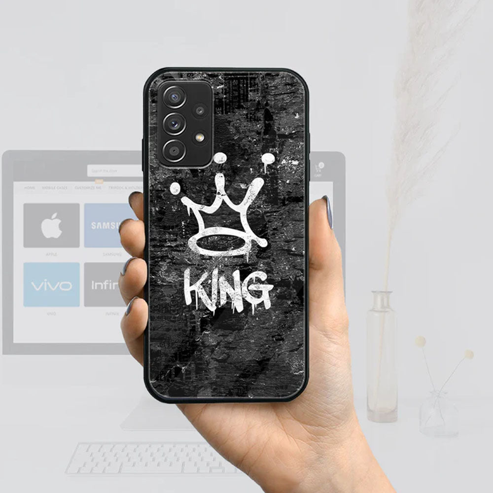 King Series V 2.0 - HQ Ultra Shine Premium Glass Phone Case All Models