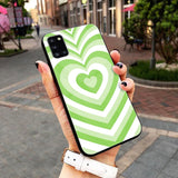 Heartbeat Series - HQ Ultra Shine Premium Glass Phone Case All Models