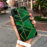 Geometric Marble Premium Glass Phone Case All Models