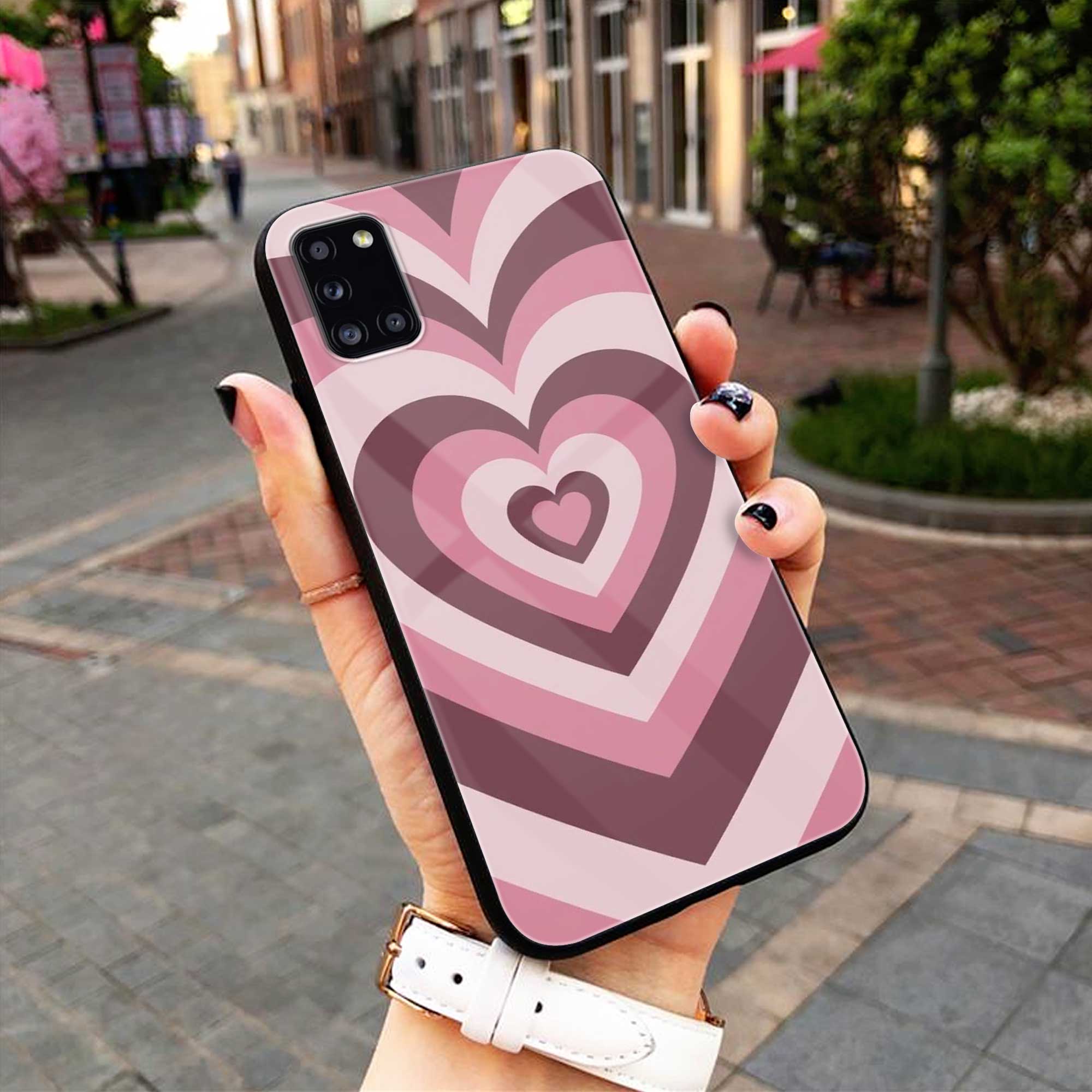 Heart Trending Designs Premium Glass Case All Models