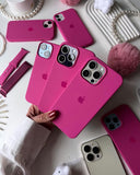 DARK PINK SILICONE CASE -