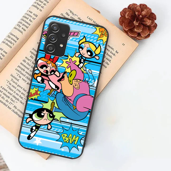 Power Puff Series Premium Glass Case All Models