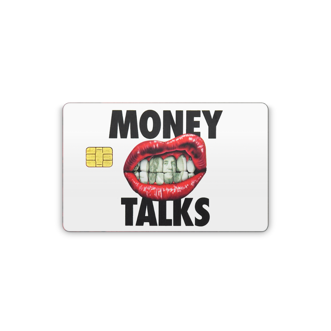 Money Talks White Card Skin