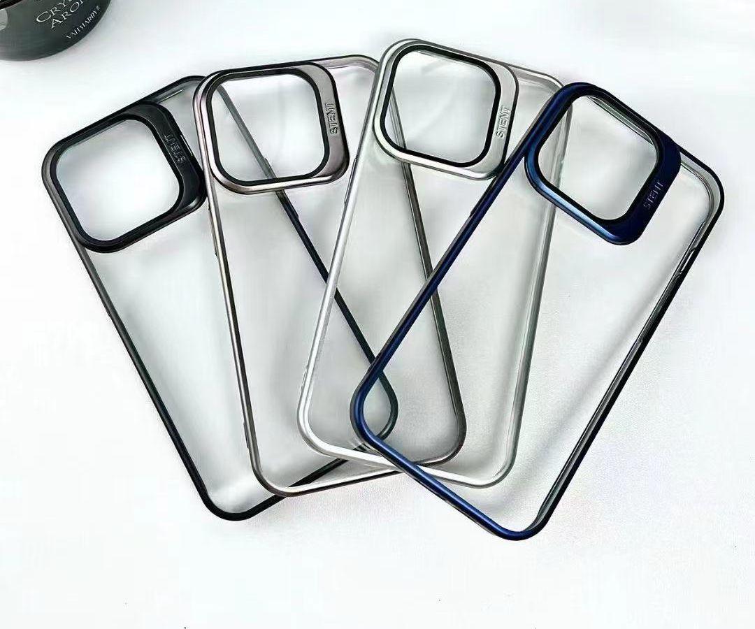 Transparent Camera Stent Flip Glass Case – Premium Quality for