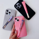 Iphone  Lip-Gloss Holder Case