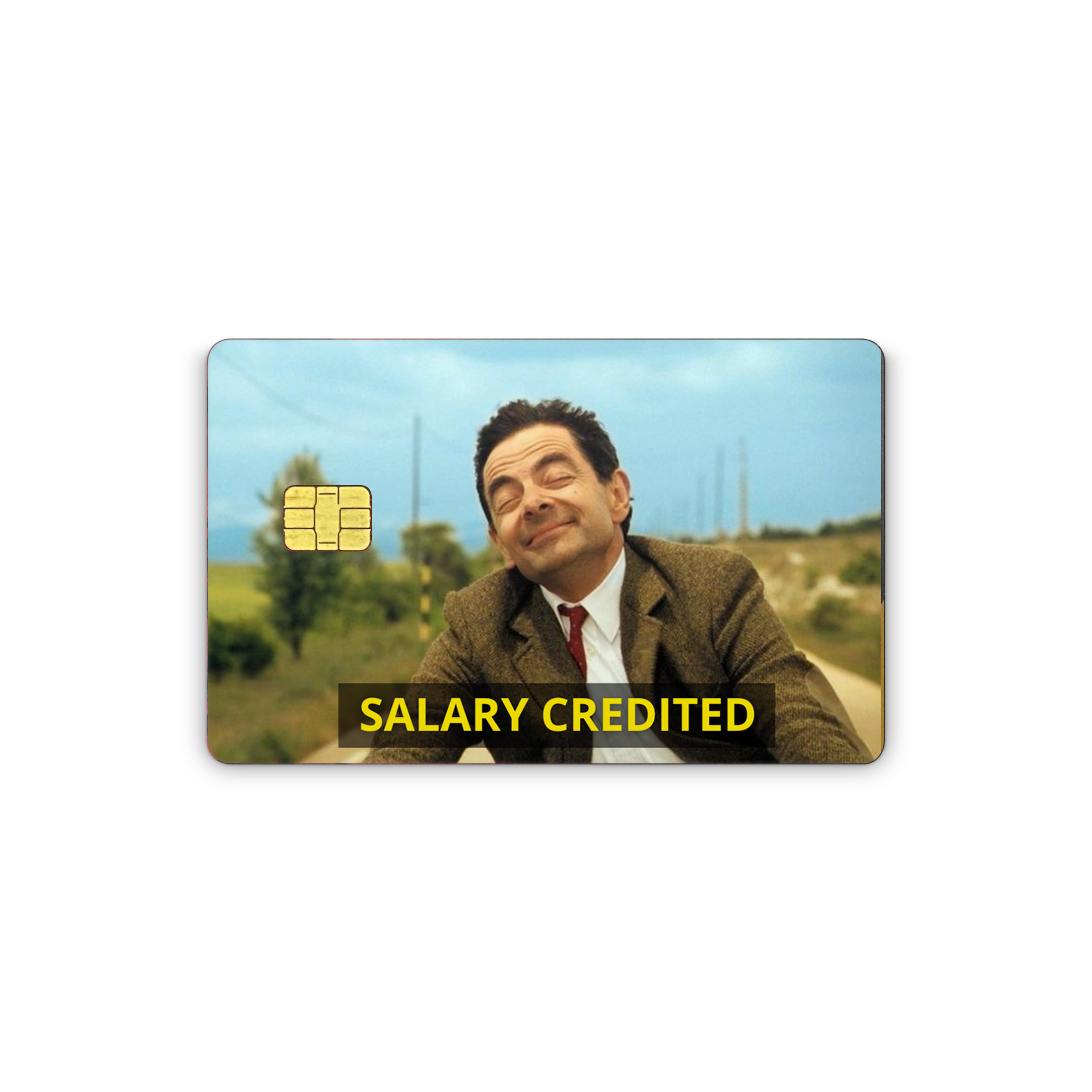 salary credited Card Skin