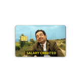 salary credited Card Skin